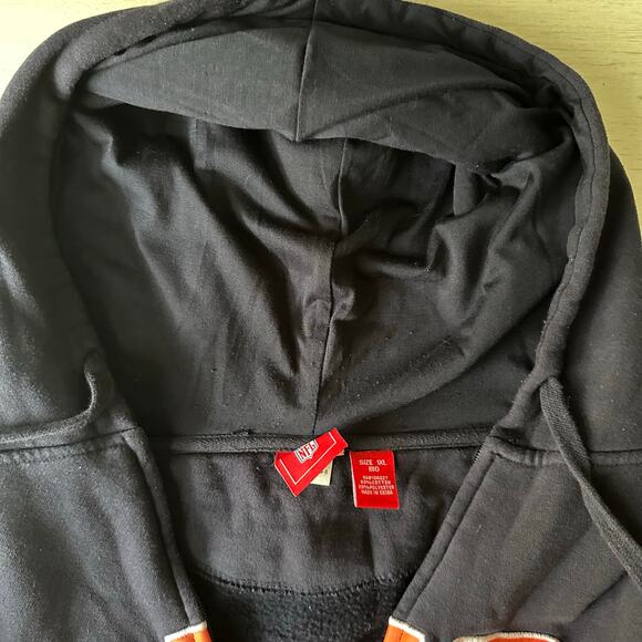 Chicago Bears Men’s NFL Full Zip Embroidered Hoodie 1XL Big - Picture 7 of 10